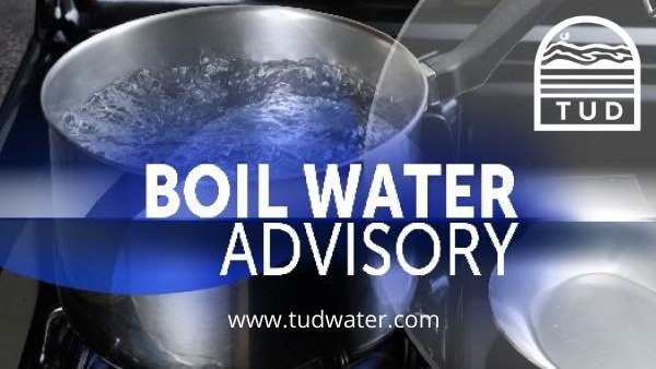 TUD Boil Water Advisory